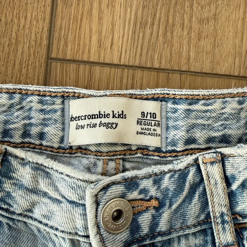 Abercrombie Kids Denim Low Rise Baggy Jeans